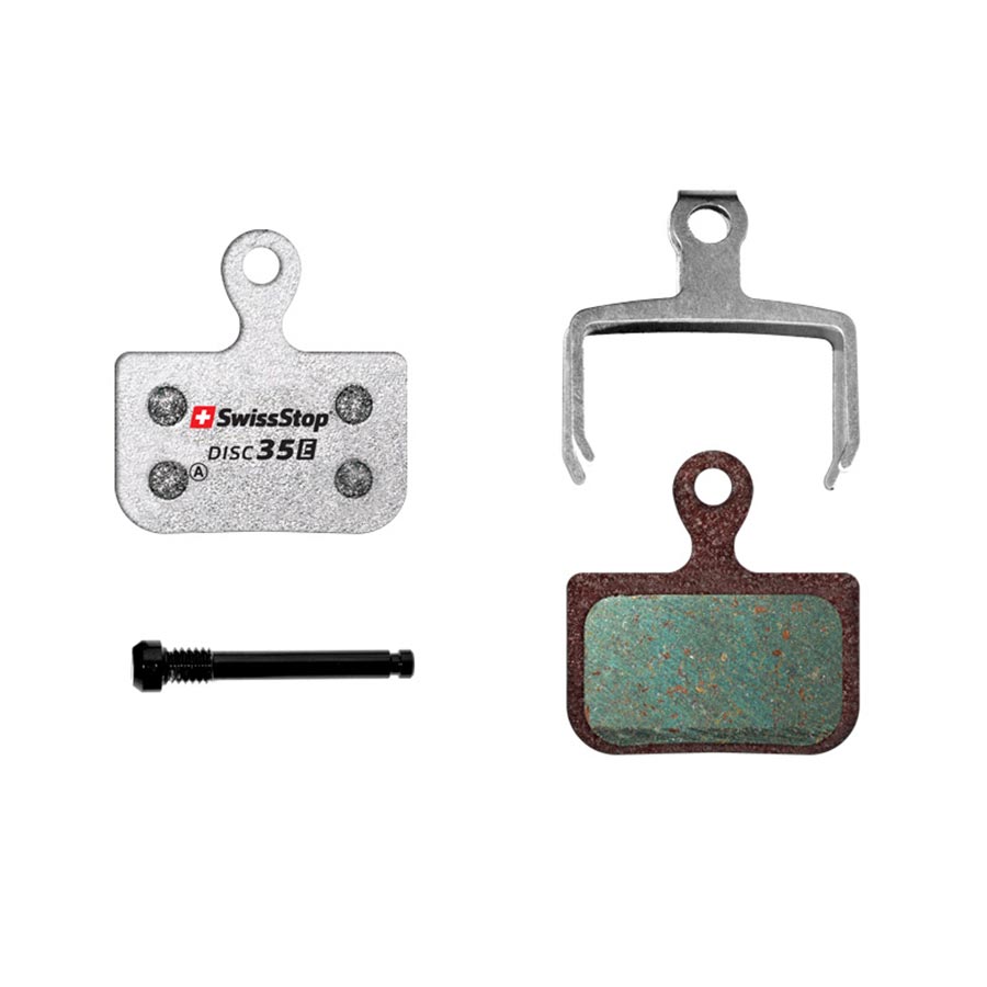 DISC BRAKE PADS, SHAPE: SRAM LEVEL/2 PIECE ROAD, ORGANIC, PAIR