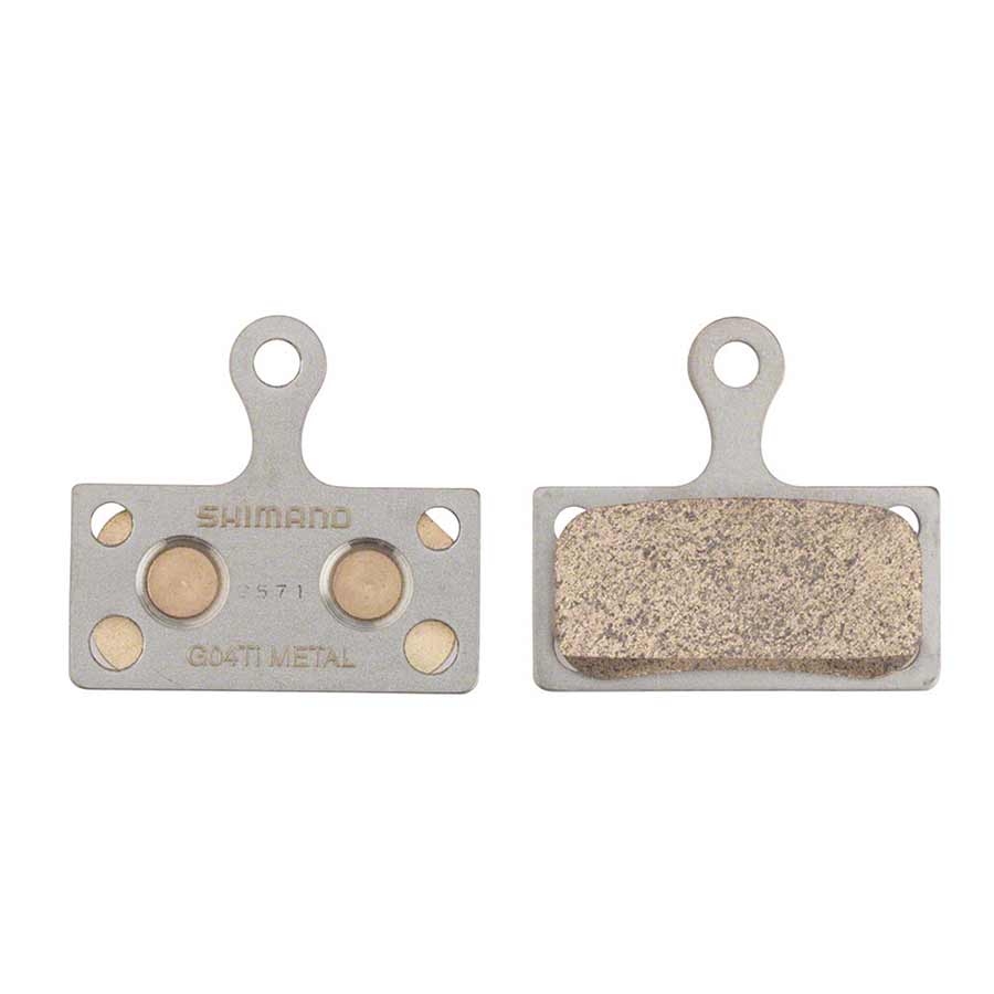 G04TI, DISC BRAKE PADS, METAL, WITHOUT FINS, PAIR, F TYPE, Y8LW98010