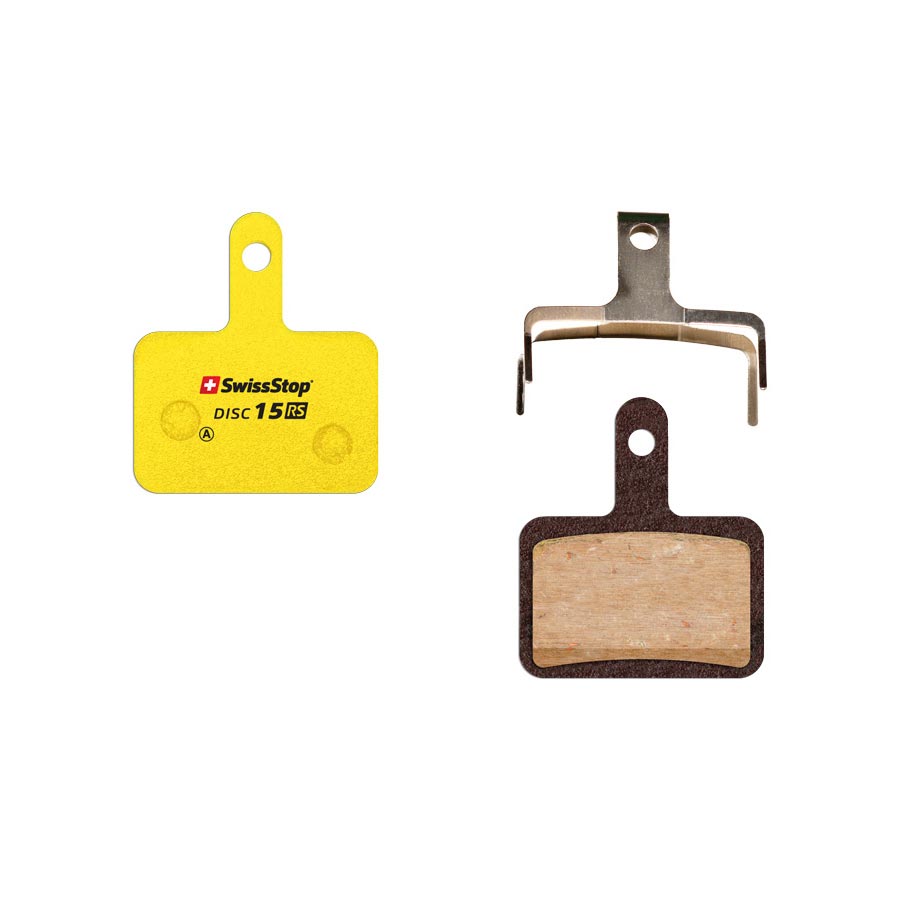 DISC BRAKE PADS, SHAPE: SHIMANO B-TYPE, ORGANIC, PAIR, DEORE BR-MT410/M575/M525, ALIVIO, ACERA, ALTIUS