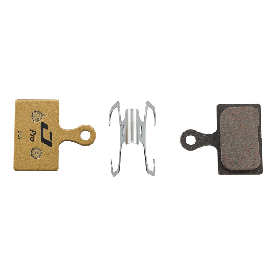 DISC BRAKE PADS, SHAPE: SHIMANO K-TYPE/L-TYPE, SEMI-METALLIC, 2PCS