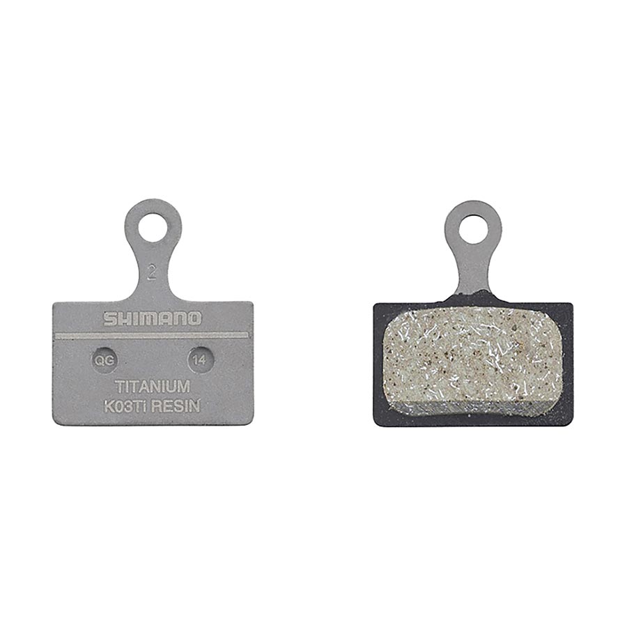 DISC BRAKE PADS, SHAPE: SHIMANO K-TYPE/L-TYPE, RESIN, PAIR, IBPK05TIRXA