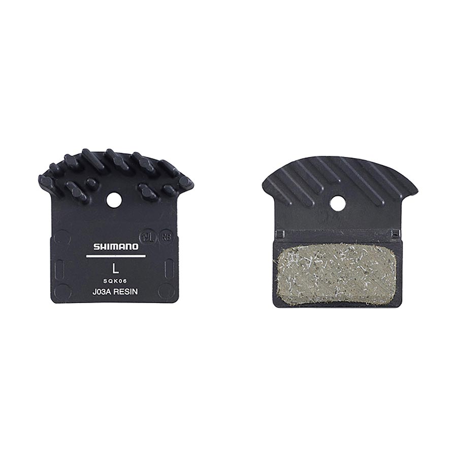 DISC BRAKE PADS, SHAPE: SHIMANO G-TYPE/F-TYPE/J-TYPE, RESIN, PAIR, EBPJ05ARFA