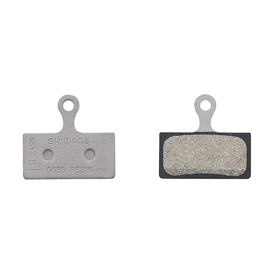 DISC BRAKE PADS, SHAPE: SHIMANO G-TYPE/F-TYPE/J-TYPE, RESIN, PAIR