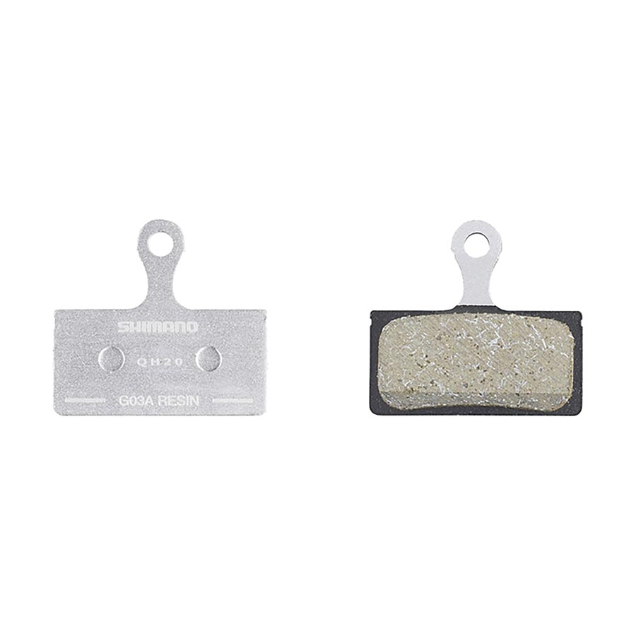 DISC BRAKE PADS, SHAPE: SHIMANO G-TYPE/F-TYPE/J-TYPE, RESIN, PAIR