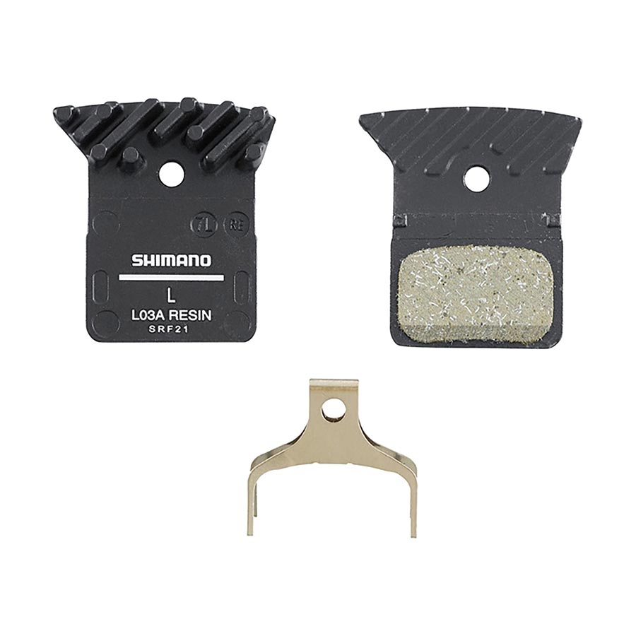 DISC BRAKE PADS, SHAPE: SHIMANO K-TYPE/L-TYPE, RESIN, PAIR, EBPL05ARFA