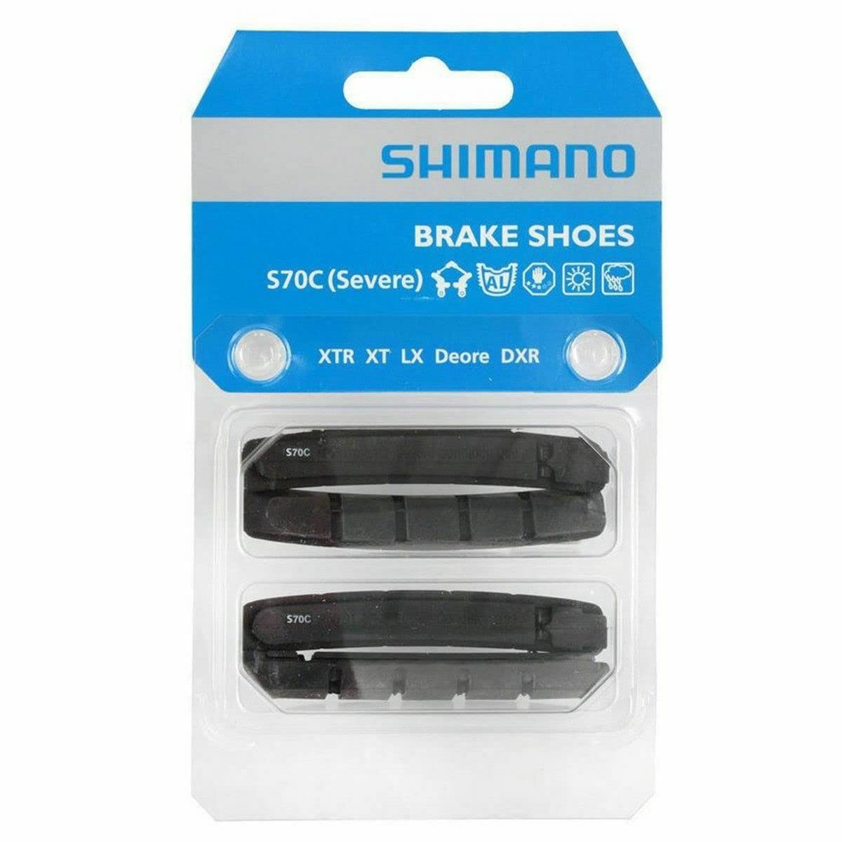 S70C V-BRAKE PADS 2 PAIRS SEVERE CONDITIONS