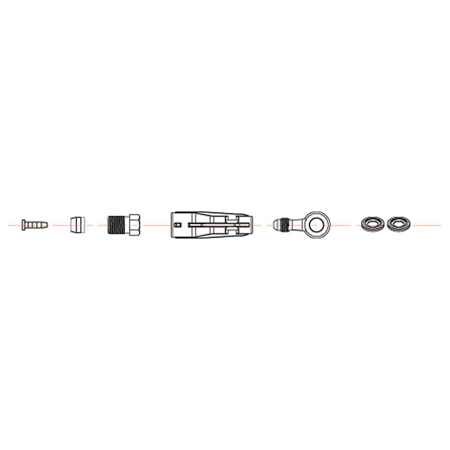 ADAPTER KIT, SHIMANO XTR M988, M985, XT M785, SLX M675, M666