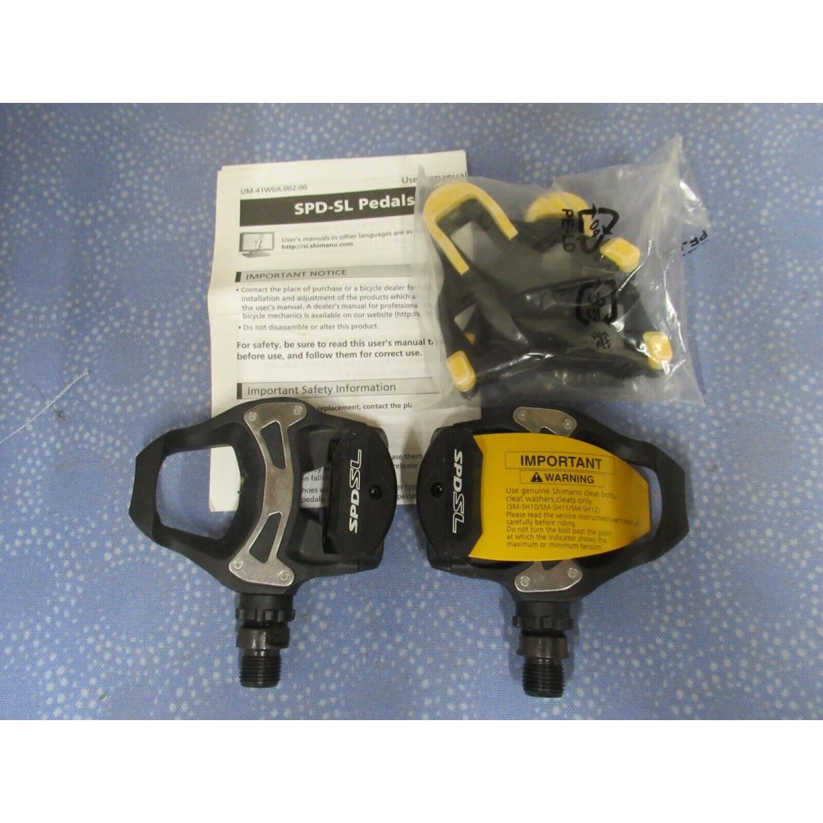 PEDAL,PD-R550,SPD-SL,BLACK W/CLEAT(SM-SH11)