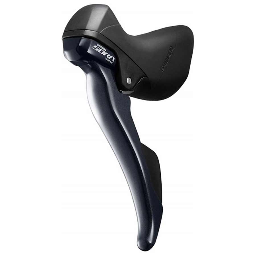 SHIFT/BRAKE LEVER COMBO, FRONT 2 SP., BLACK