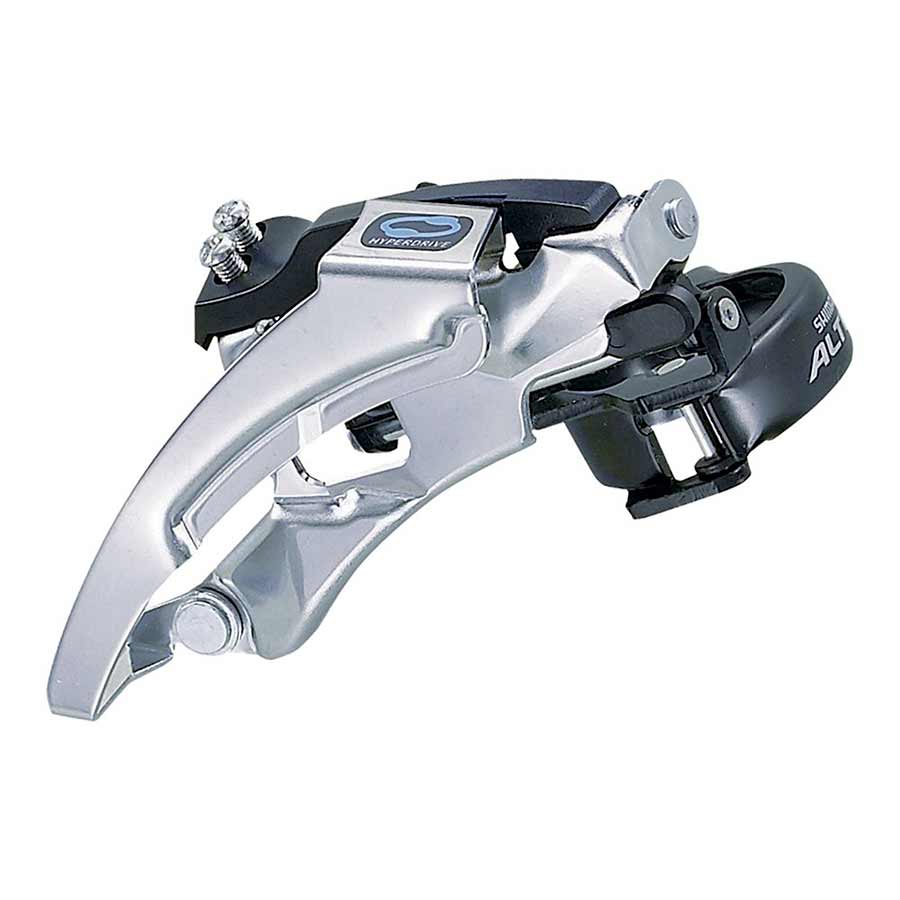 FRONT DERAILLEUR, 7-8SP, TOP SWING, DUAL PULL, MULTI CLAMP, 42-48D