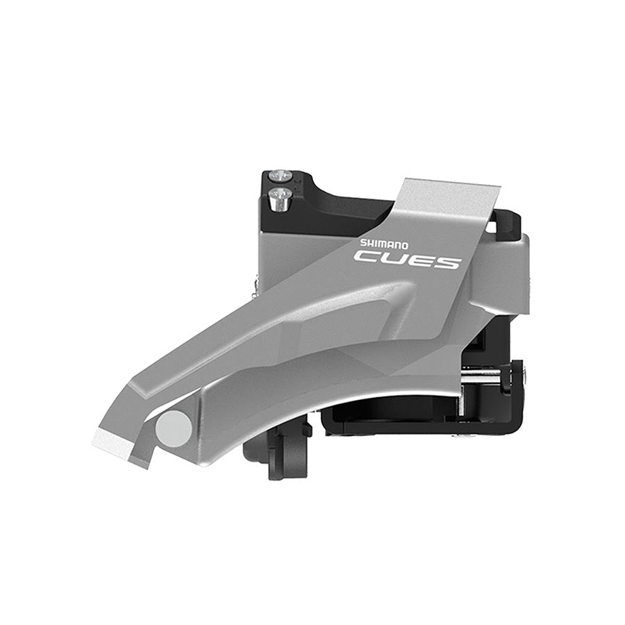FRONT DERAILLEUR, 2X9/10, SWING: TOP, CABLE PULL: DUAL, LOW 28.6/31.8/34.9MM