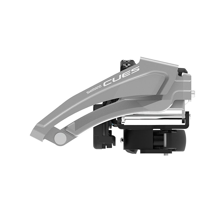 FRONT DERAILLEUR, 2X9, SWING: TOP, CABLE PULL: DUAL, LOW 28.6/31.8/34.9MM, EFDU4010LX3