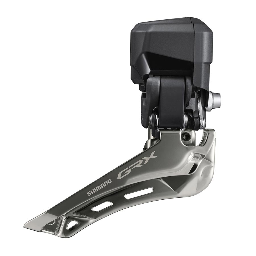 FRONT DERAILLEUR, 2X12, SWING: TOP, CABLE PULL: DOWN, BRAZE-ON, IFDRX825F