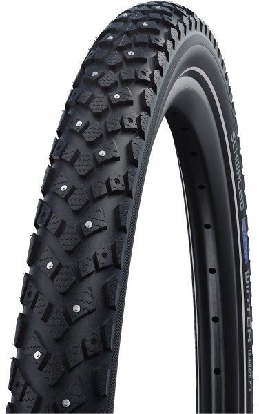 SCHWALBE WINTER TIRE 27.5 X 2.00 (50-584) BLACK, 208 SPIKES, K-GUARD, WIRE
