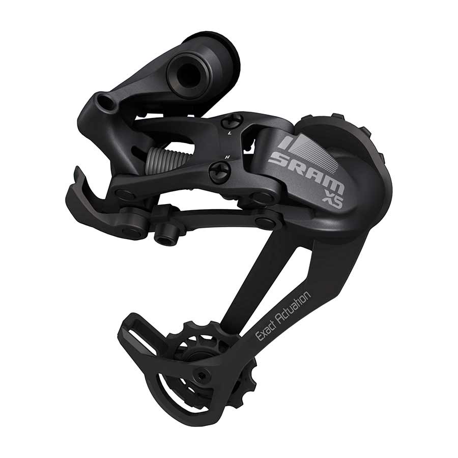 REAR DERAILLEUR, 10SP, LONG CAGE, BLACK