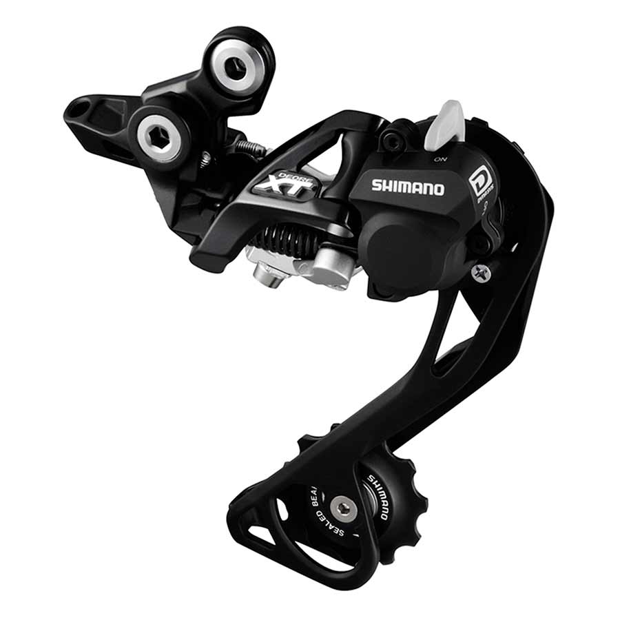 REAR DERAILLEUR, 10SP., BLACK, SGS