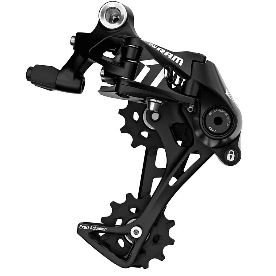 REAR DERAILLEUR, 11SP., LONG CAGE, BLACK