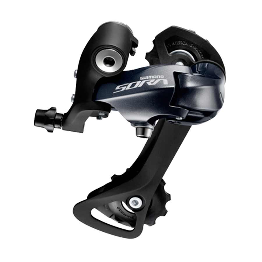 REAR DERAILLEUR, 9SP., GS, BLACK