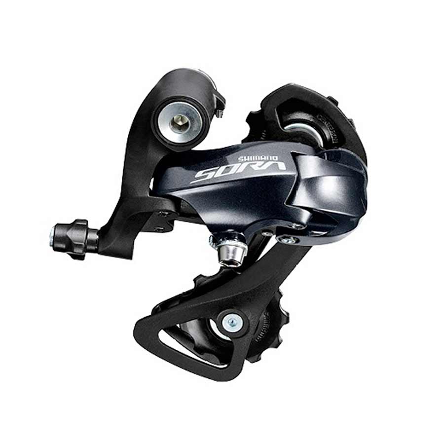 REAR DERAILLEUR, 9SP., SS, BLACK