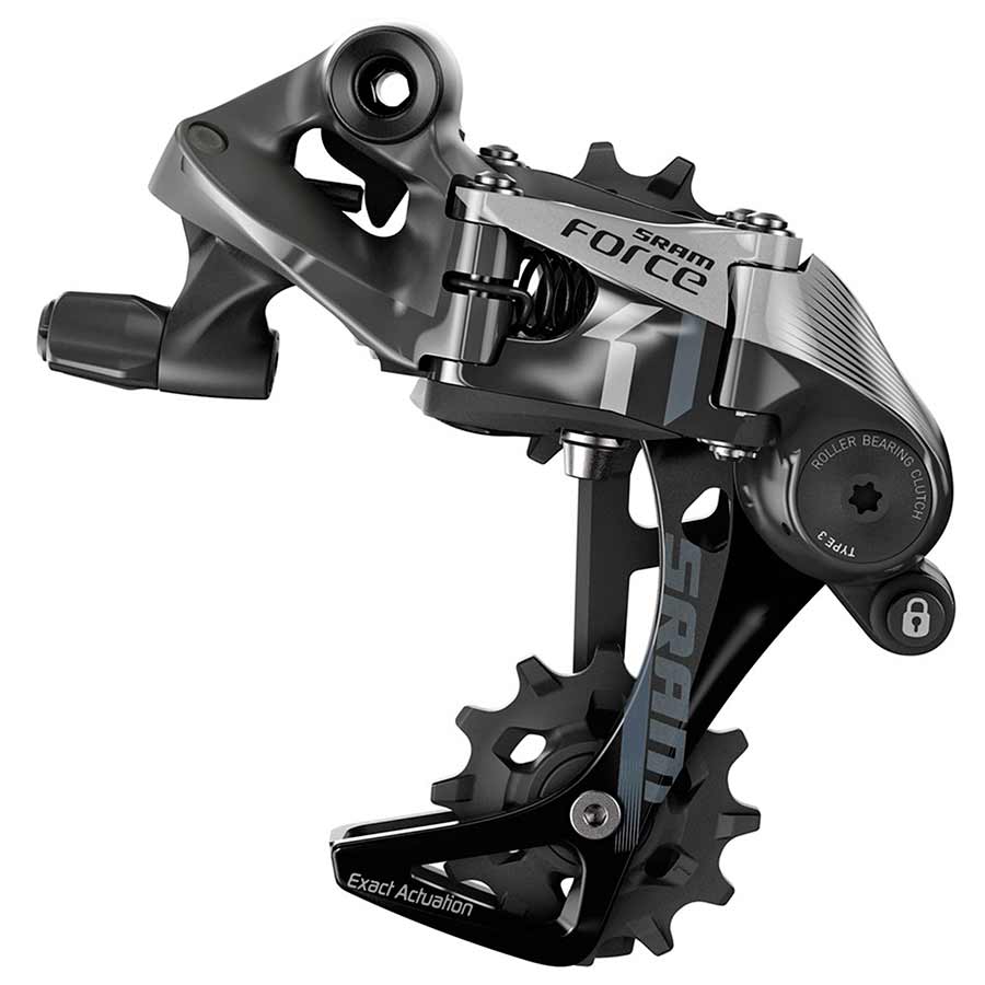 REAR DERAILLEUR, 11SP., LONG, BLACK