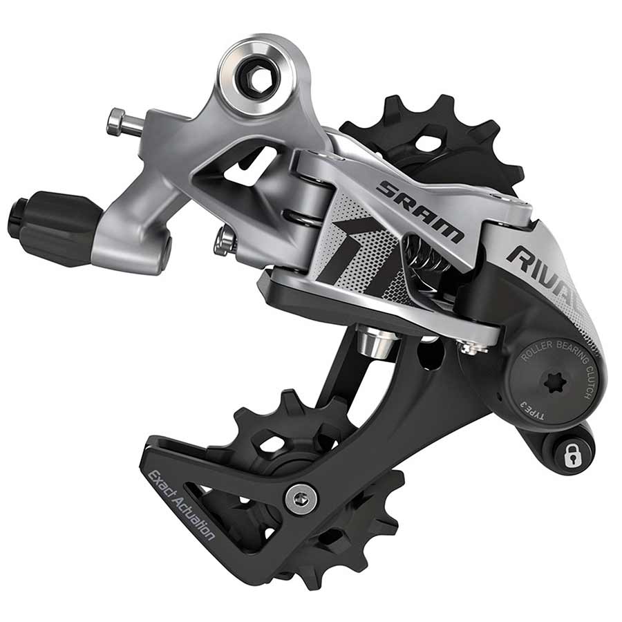REAR DERAILLEUR, 11SP., MEDIUM, BLACK
