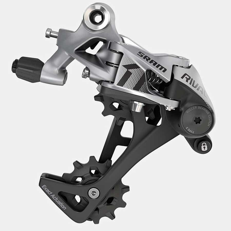REAR DERAILLEUR, 11SP., LONG, BLACK