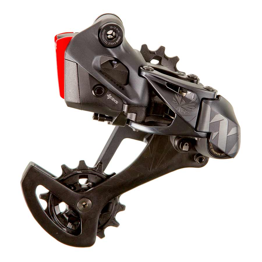 REAR DERAILLEUR, SPEED: 12, CAGE: LONG, BLACK