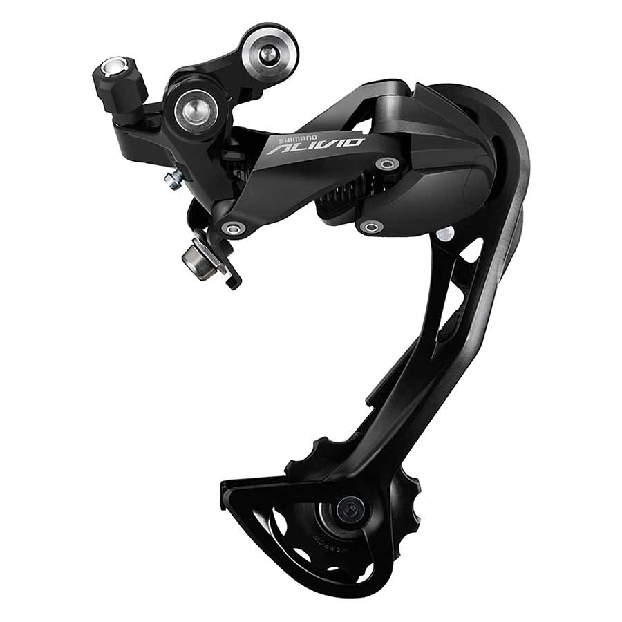REAR DERAILLEUR, SPEED: 9, CAGE: SGS, BLACK