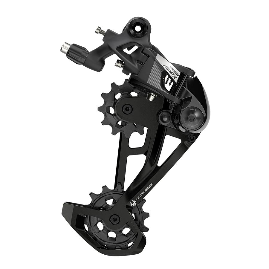 REAR DERAILLEUR, SPEED: 12, BLACK