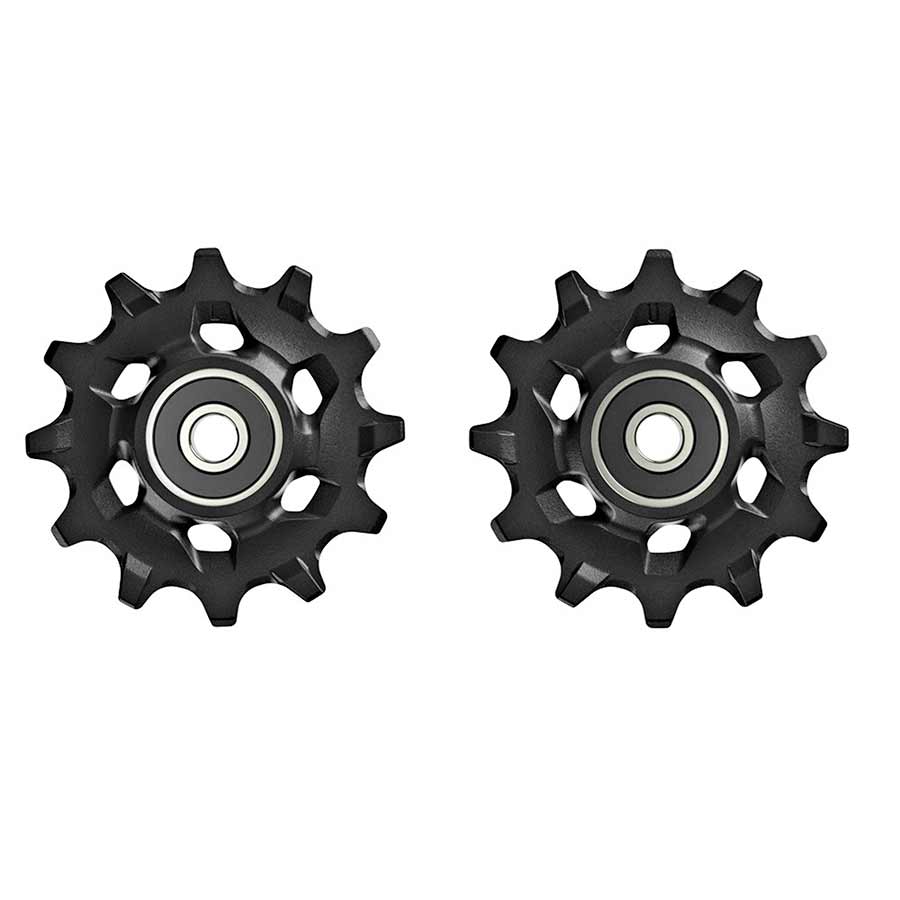 DERAILLEUR PULLEYS, 11VIT, BLACK BOX CERAMIC HYBRID BEARINGS