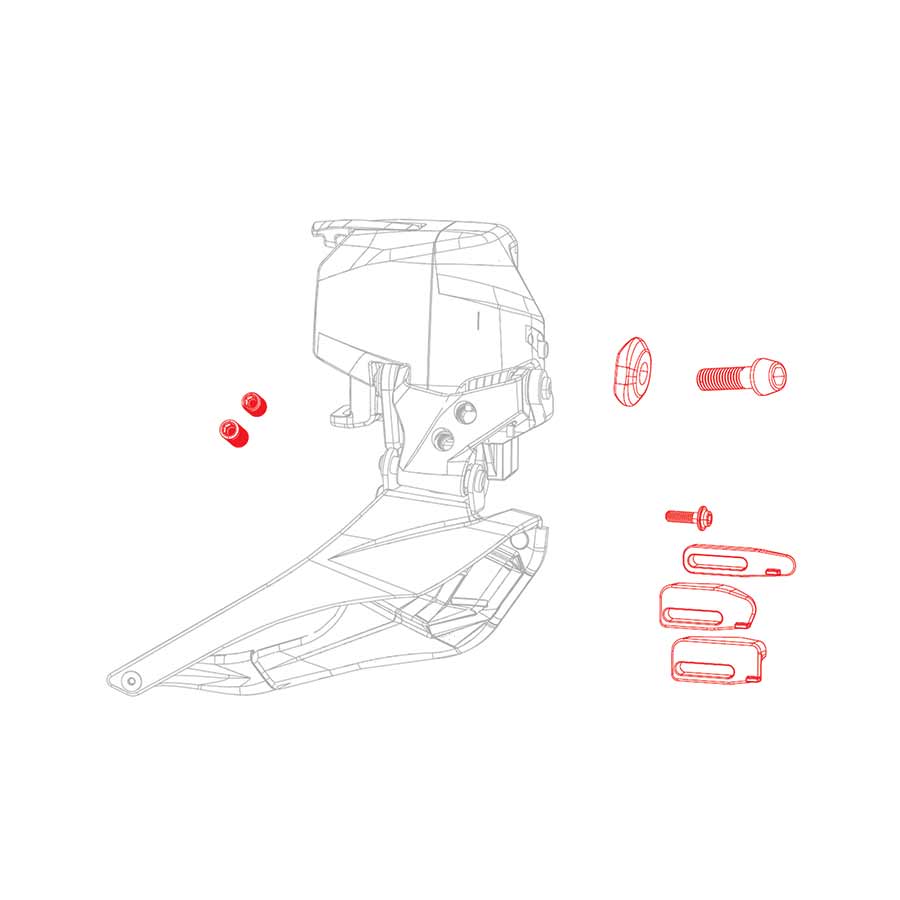 FORCE ETAP AXS FRONT DERAILLEUR PARTS KIT