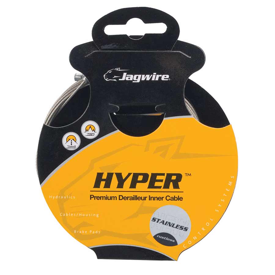 DERAILLEUR CABLE, SRAM/SHIMANO, STAINLESS, 4445MM (TANDEM)