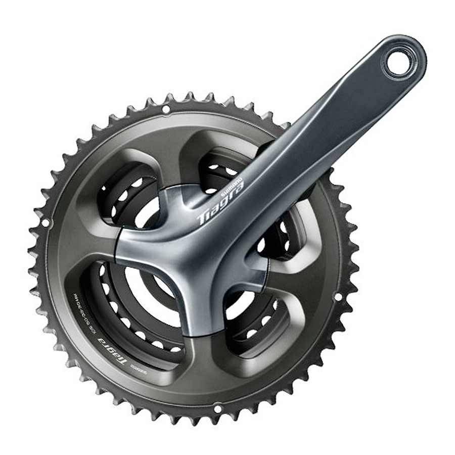 CRANKSET, 10 SP., 175MM, 30/39/50T, BCD:74/110, H2, 68MM, 45MM, GREY
