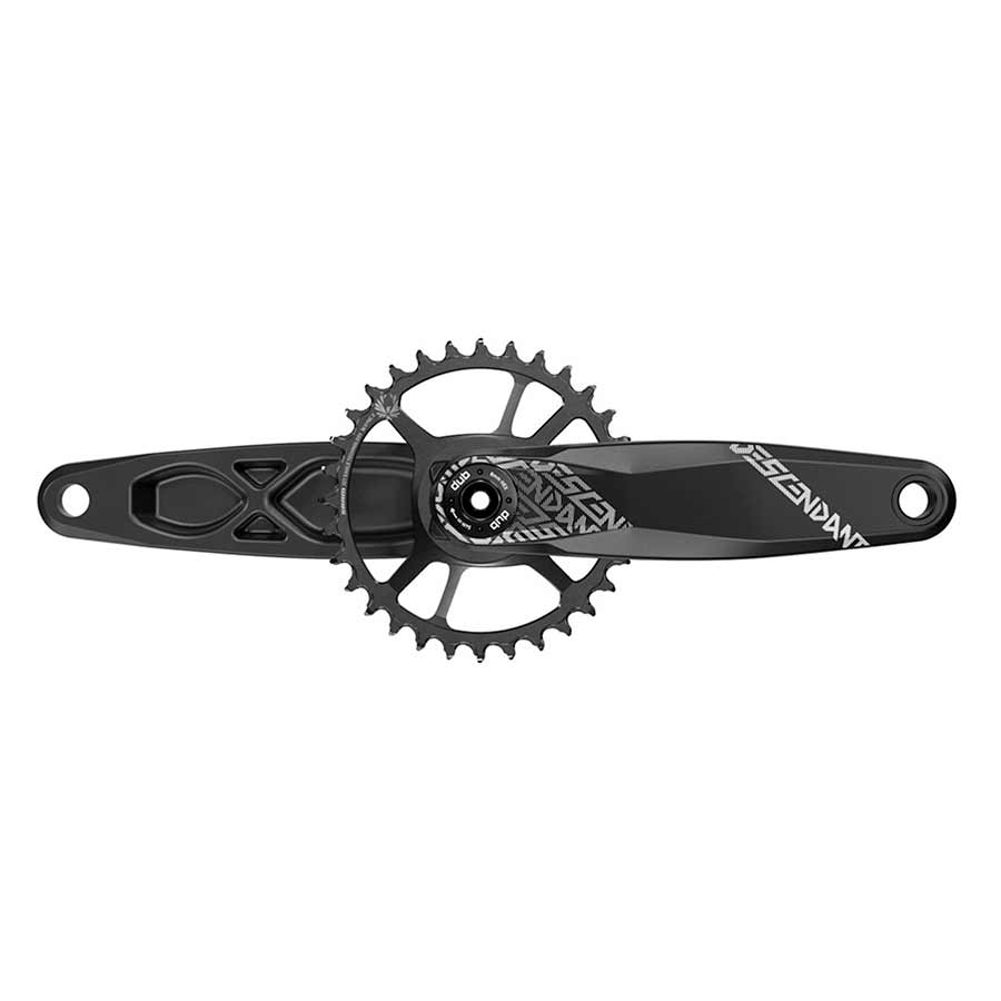 CRANKSET, SPEED: 11/12, SPINDLE: 28.99MM, BCD: DIRECT MOUNT, 32, DUB, 170MM, BLACK, BOOST