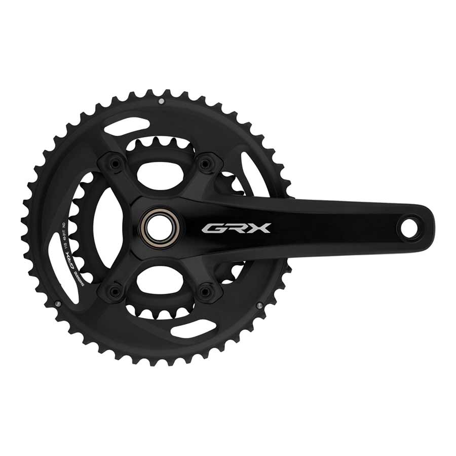 CRANKSET, SPEED: 11, SPINDLE: 24MM, BCD: 80/110, 31/48, HOLLOWTECH II, 175MM, BLACK, ROAD DISC