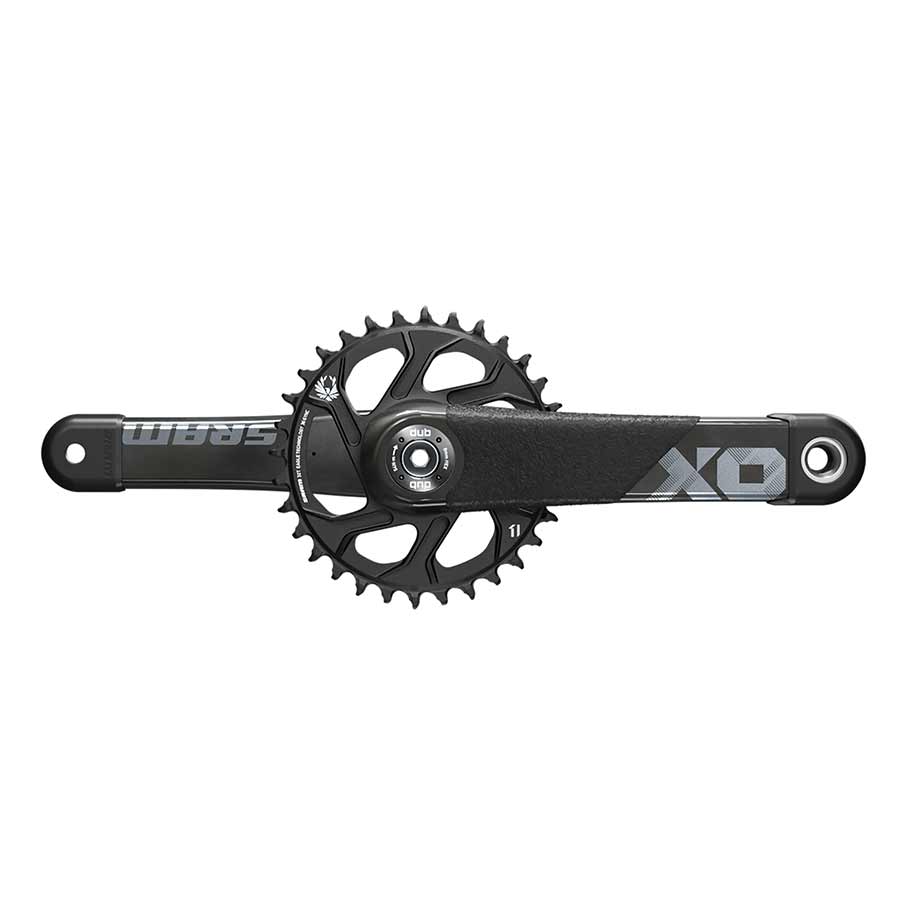 CRANKSET, SPEED: 10/11, SPINDLE: 28.99MM, BCD: DIRECT MOUNT, 34, DUB, 170MM, BLACK, DH