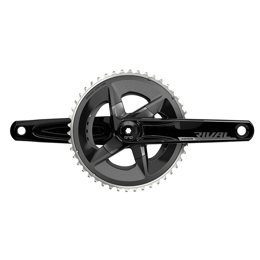 CRANKSET, SPEED: 12, SPINDLE: 28.99MM, BCD: 107, 46/33, DUB, 175MM, BLACK, ROAD DISC