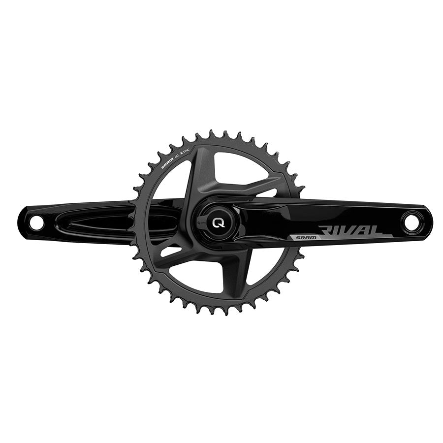 POWER METER CRANKSET, SPEED: 12, SPINDLE: 28.99MM, 40, DUB, 165MM, BLACK, ROAD DISC