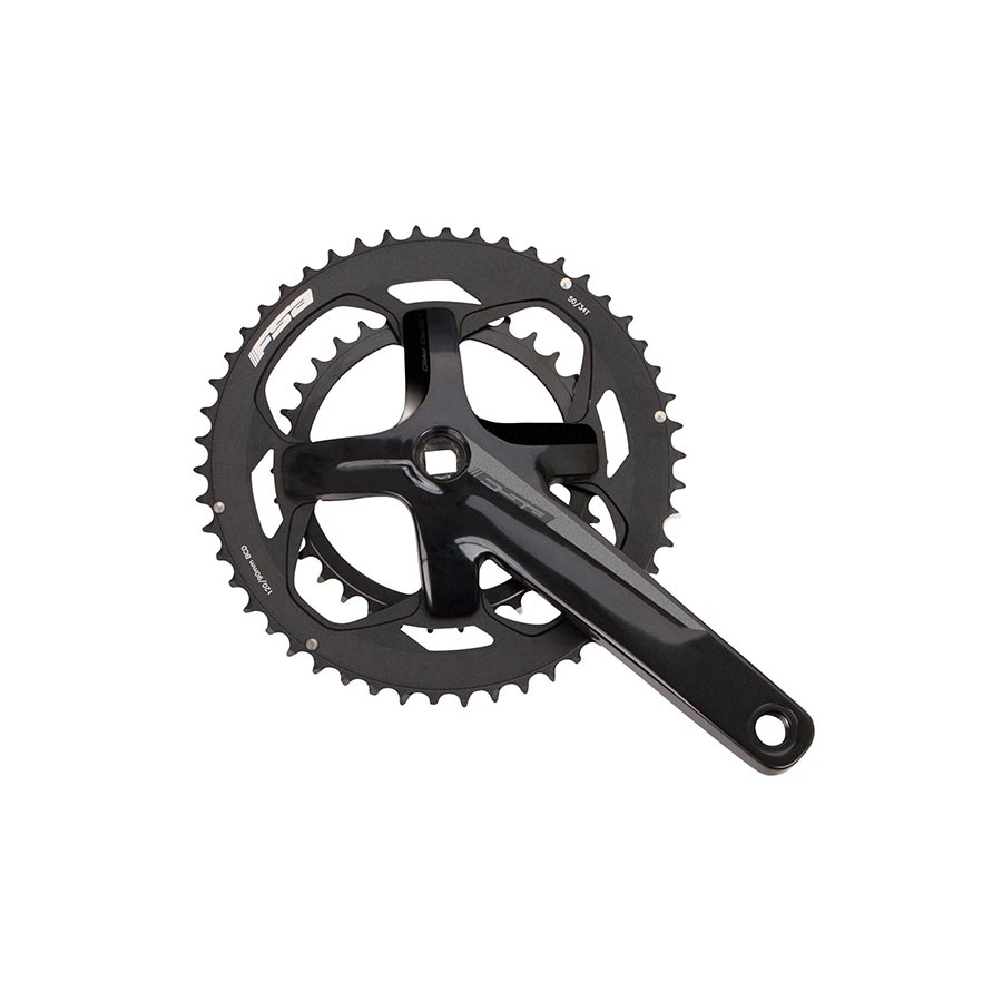 CRANKSET, SPEED: 10/11, BCD: 110, 34/50, SQUARE, 175MM, BLACK