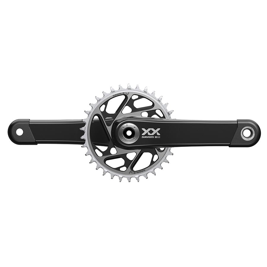 CRANKSET, SPEED: 12, SPINDLE: 28.99MM, BCD: DIRECT MOUNT, 34, DUB, 165MM, BLACK, BOOST