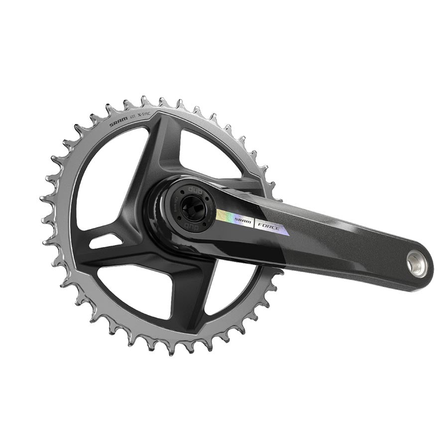 CRANKSET, SPEED: 12, SPINDLE: 28.99MM, BCD: DIRECT MOUNT, 40, DUB, 175MM, BLACK, ROAD DISC