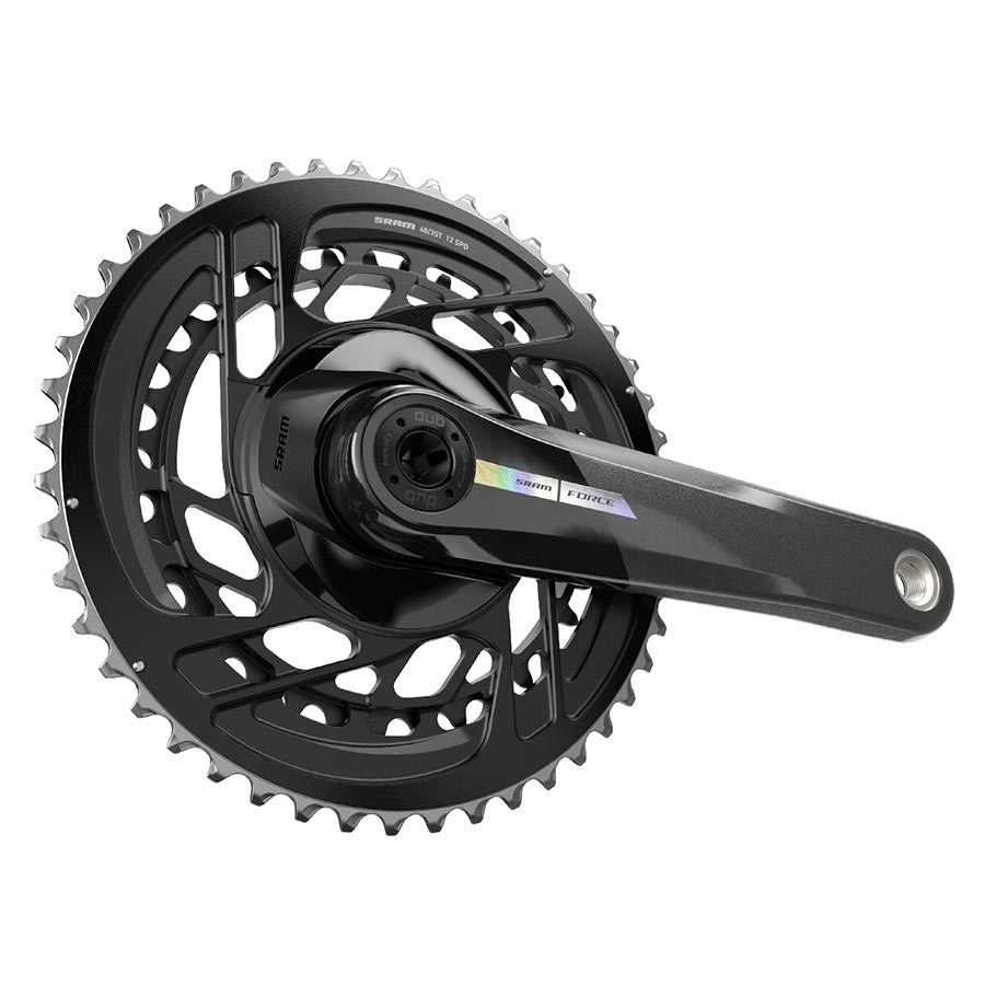 CRANKSET, SPEED: 12, SPINDLE: 28.99MM, BCD: DIRECT MOUNT, 50/37, DUB, 165MM, BLACK, ROAD DISC