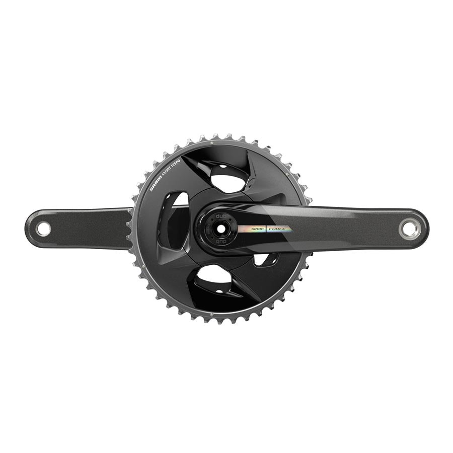 CRANKSET, SPEED: 12, SPINDLE: 28.99MM, BCD: 94, 43/30, DUB, 172.5MM, BLACK, ROAD DISC