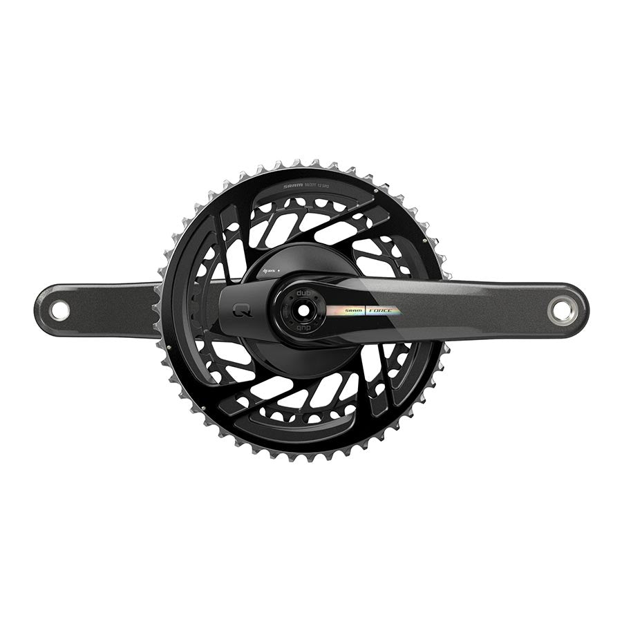 POWER METER CRANKSET, SPEED: 12, SPINDLE: 28.99MM, BCD: DIRECT MOUNT, 50/37, DUB, 167.5MM, BLACK, ROAD DISC