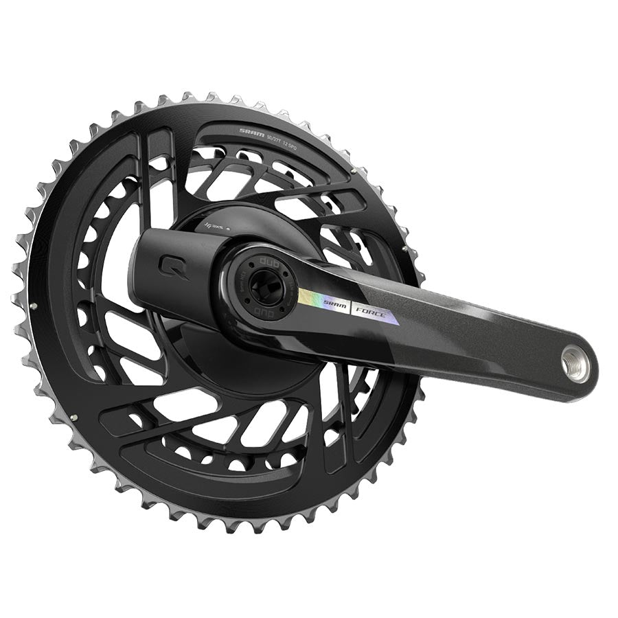 POWER METER CRANKSET, SPEED: 12, SPINDLE: 28.99MM, BCD: DIRECT MOUNT, 50/37, DUB, 175MM, BLACK, ROAD DISC