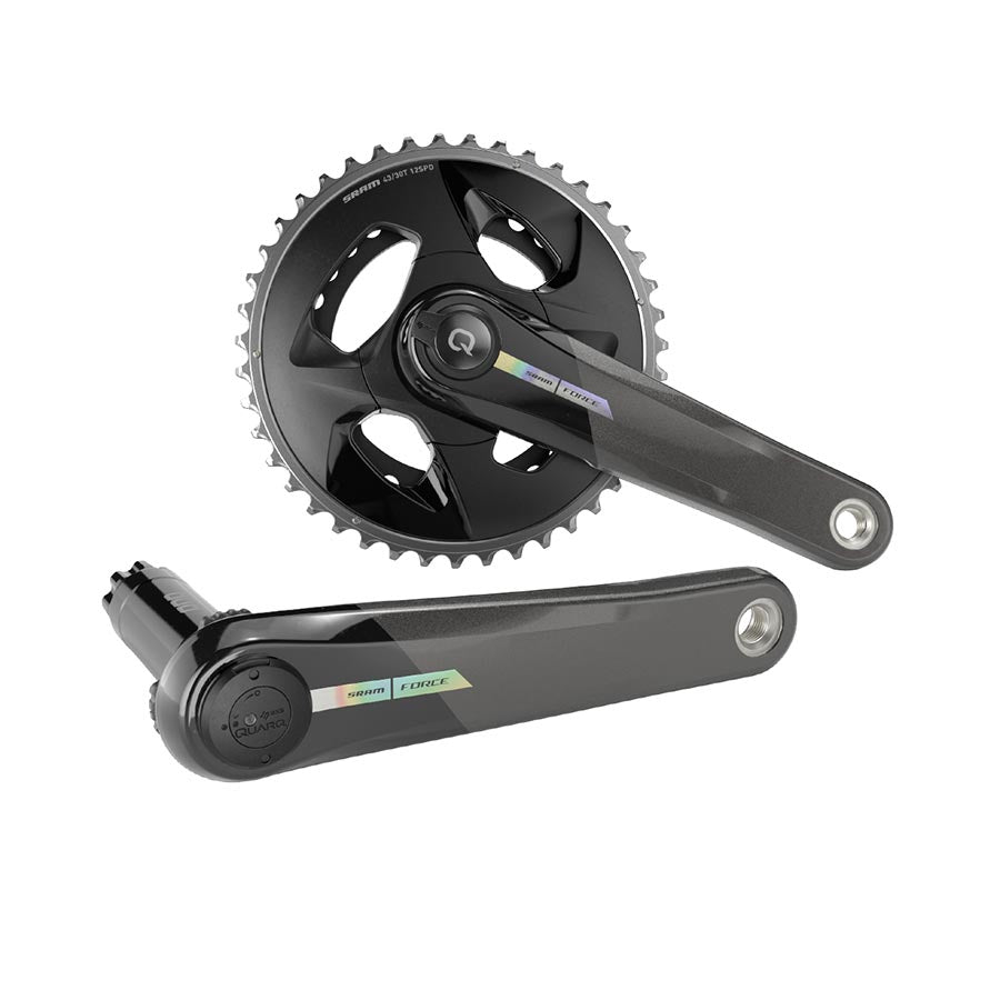 POWER METER CRANKSET, SPEED: 12, SPINDLE: 28.99MM, BCD: DIRECT MOUNT, 43/30, DUB, 170MM, BLACK, ROAD DISC