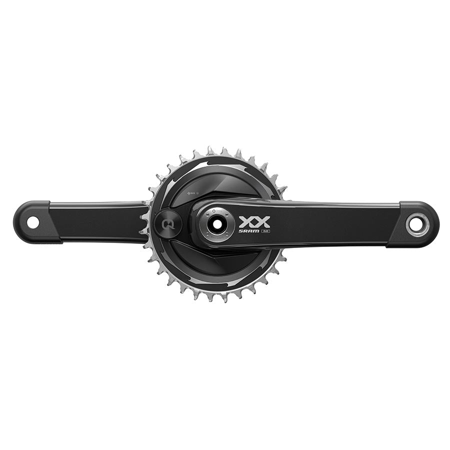 POWER METER CRANKSET, SPEED: 12, SPINDLE: 28.99MM, BCD: THREAD MOUNT, 32, DUB, 165MM, BLACK, BOOST