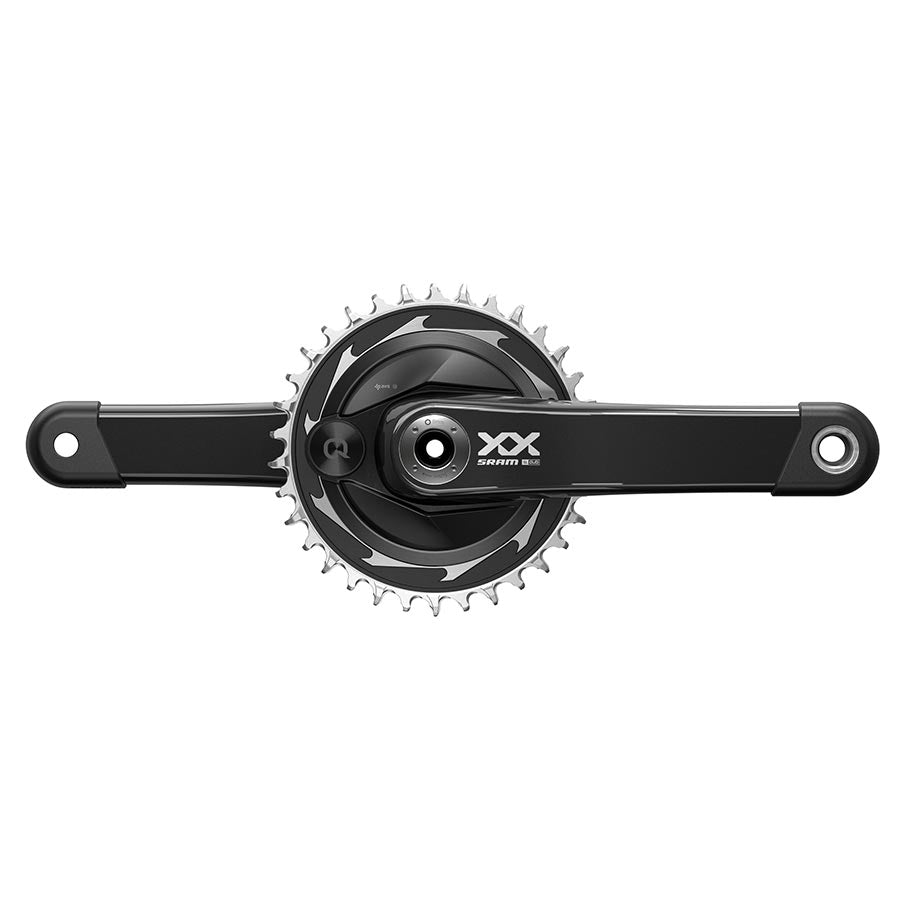 POWER METER CRANKSET, SPEED: 12, SPINDLE: 28.99MM, BCD: THREAD MOUNT, 34, DUB, 165MM, BLACK, BOOST