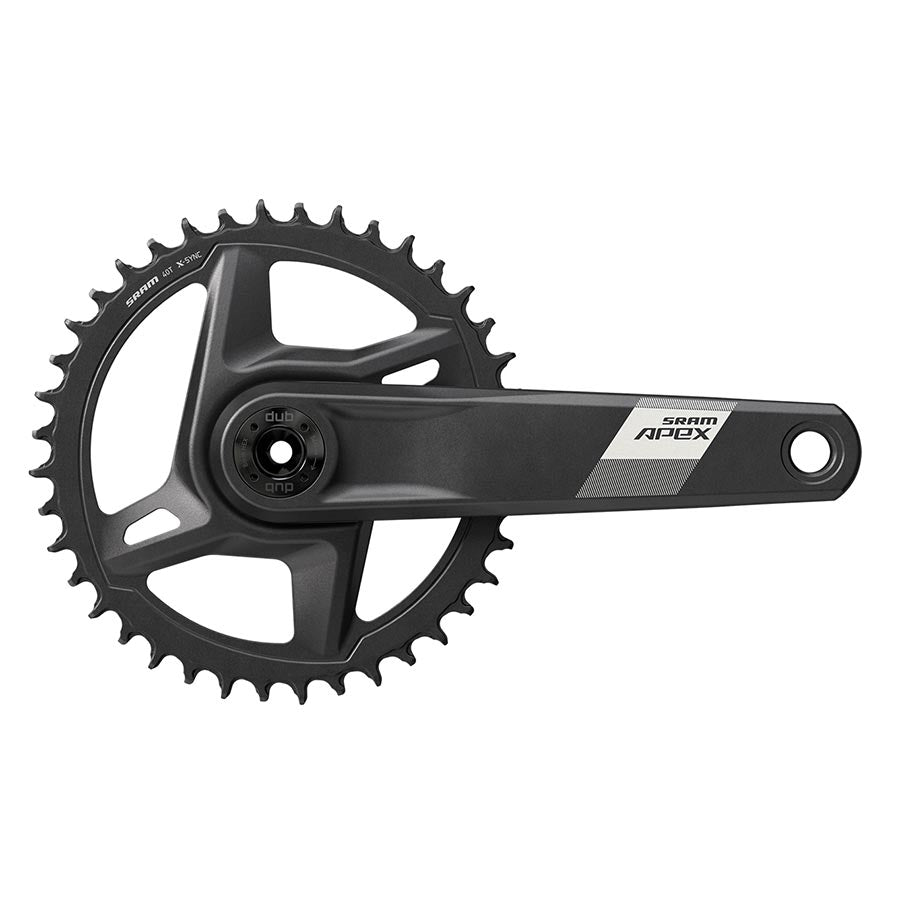 CRANKSET, SPEED: 12, SPINDLE: 28.99MM, BCD: DIRECT MOUNT, 42, DUB, 175MM, BLACK, CANNONDALE AI