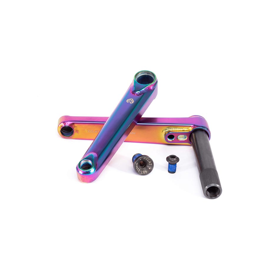 CRANKSET, SPINDLE: 22MM, 22MM, 170MM, MULTICOLOR, BMX, SET